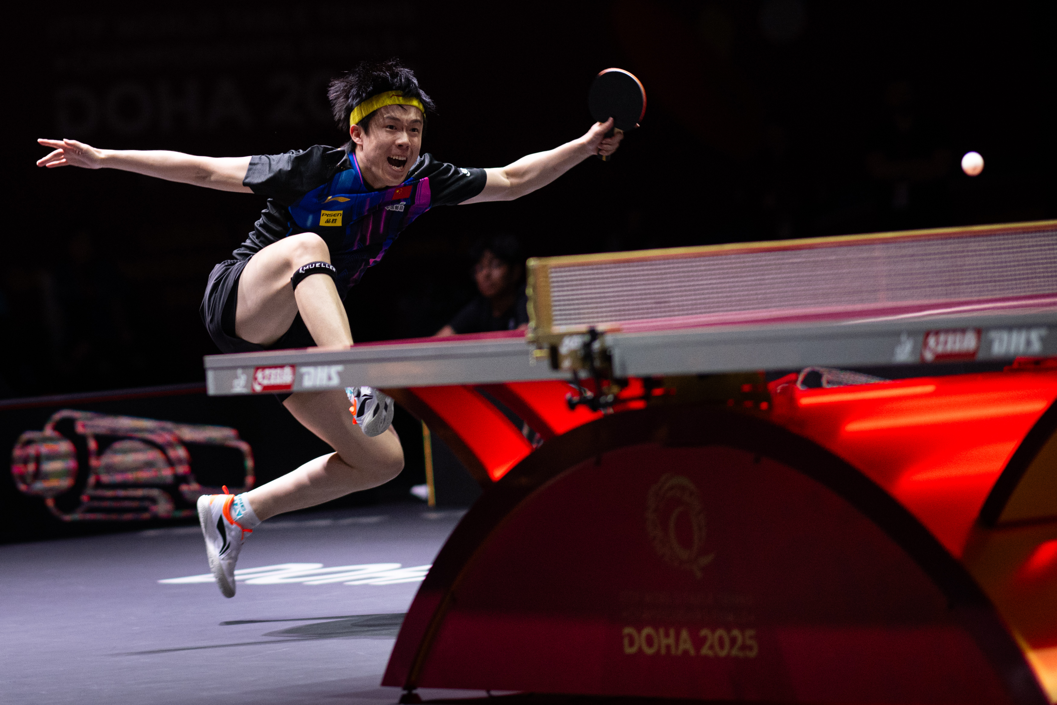 乒乓球比赛:比利时选手晋级决赛 乒乓球比赛:比利时选手晋级决赛